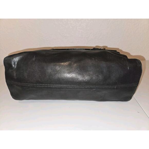 Kooba Black Leather Satchel Shoulder Bag Purse 13"x7"x5" - Picture 13 of 15